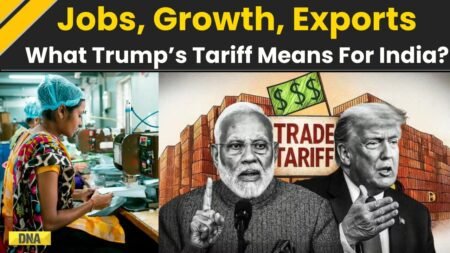 Trump Tariffs News: US President Donald Trump’s 50% Tariff Shock For India To Hit Soon I World News