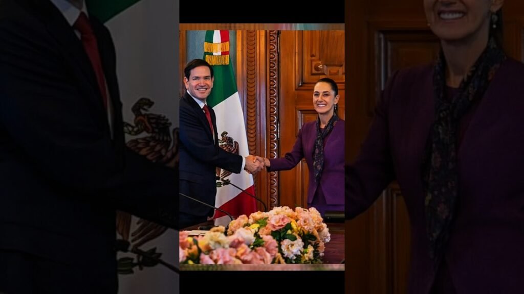 Rubio Joins Trump in Meeting Mexico’s President 😱 Us News #shorts #usa #usa