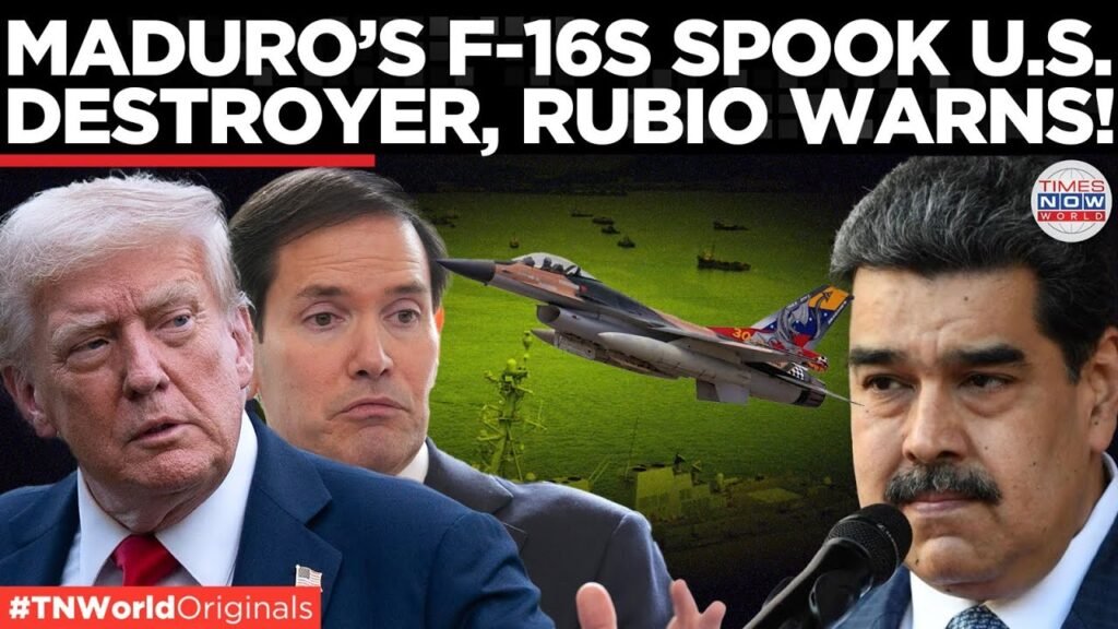 MADURO VS TRUMP: U.S. Warships Face Off With Maduro’s Jets in Caribbean | Times Now World