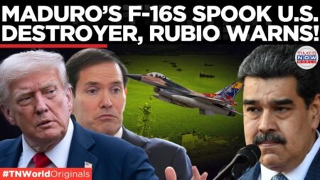 MADURO VS TRUMP: U.S. Warships Face Off With Maduro’s Jets in Caribbean | Times Now World