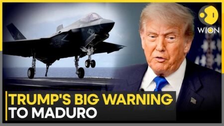 Trump Orders Forces To Shoot Down Venezuela Jets if They Pose Risk | WION Trump Orders Forces To Shoot Down Venezuela Jets if They Pose Risk | WION