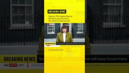 Angela Rayner will leave the government, Sky News understands.