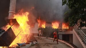Nepal’s prime minister resigns as rioters burn leaders’ homes Nepal’s prime minister resigns as rioters burn leaders’ homes