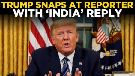 Donald Trump LIVE | Trump Makes Big Announcement With Reply To India  | US News LIVE | Trump Speech