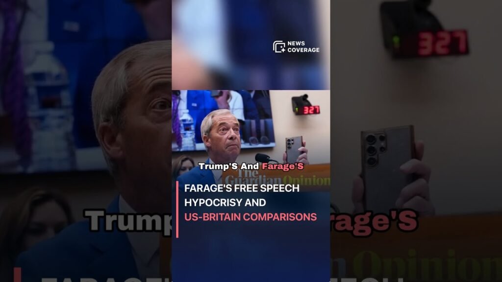 Farage’s Free Speech Hypocrisy and US-Britain Comparisons #politics