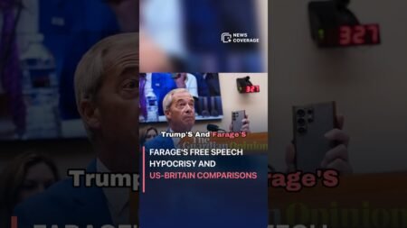 Farage’s Free Speech Hypocrisy and US-Britain Comparisons #politics