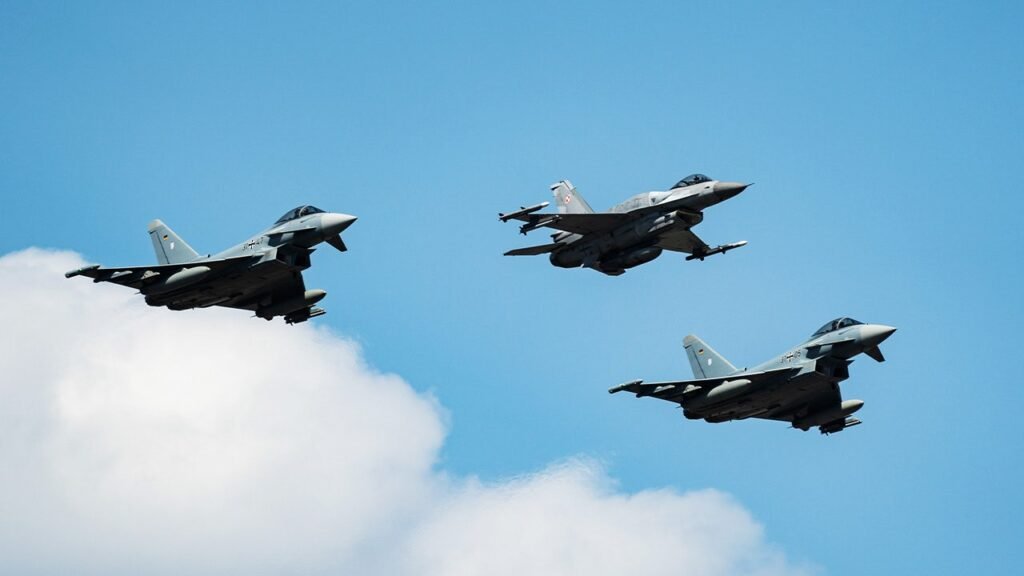 Poland shoots down drones in its airspace during Russian attack on neighboring Ukraine Poland shoots down drones in its airspace during Russian attack on neighboring Ukraine