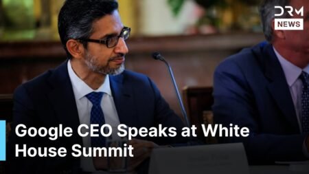 FULL REMARKS: Google CEO Sundar Pichai Unveils 0M AI Education Grants at White House | AI1G