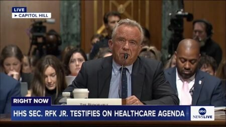 LIVE: HHS Sec. RFK Jr. testifies before Senate committee on healthcare agenda