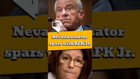Nevada senator spars with RFK Jr.