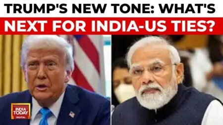 US-India Relations: Trump’s Change in Tone Towards Modi Amid Trade Tensions | India Today News