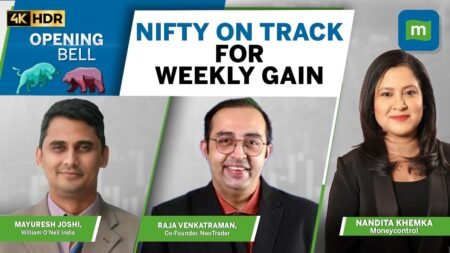 Nifty Heads For Weekly Gain Even As Bulls Face Hurdles At Higher Levels| Opening Bell Live | 4K