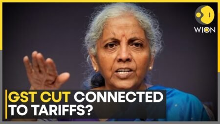 FM Sitharaman Clarifies GST Reforms Not Linked to U.S. Tariffs | WION