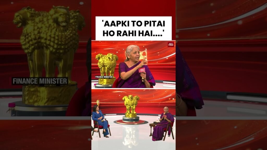 ‘Aapki To Pitai Ho rahi Hai’: Finance Minister recalls how she was criticised over GST ‘Aapki To Pitai Ho rahi Hai’: Finance Minister recalls how she was criticised over GST