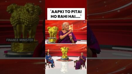 ‘Aapki To Pitai Ho rahi Hai’: Finance Minister recalls how she was criticised over GST ‘Aapki To Pitai Ho rahi Hai’: Finance Minister recalls how she was criticised over GST
