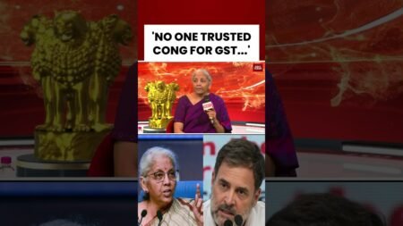 Finance Minister Nirmala Sitharaman: No One Trusted Congress For GST| #nirmalasitharaman #gstreforms Finance Minister Nirmala Sitharaman: No One Trusted Congress For GST| #nirmalasitharaman #gstreforms