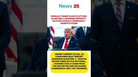 Donald Trump Suggests Ending Quarterly Earnings Reports #trump #breakingnews #news #trending Donald Trump Suggests Ending Quarterly Earnings Reports #trump #breakingnews #news #trending