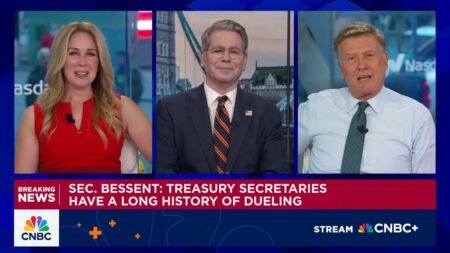Treasury Sec. Bessent on reports of heated clashes: Treasury secretaries ‘have a history of dueling’ Treasury Sec. Bessent on reports of heated clashes: Treasury secretaries ‘have a history of dueling’