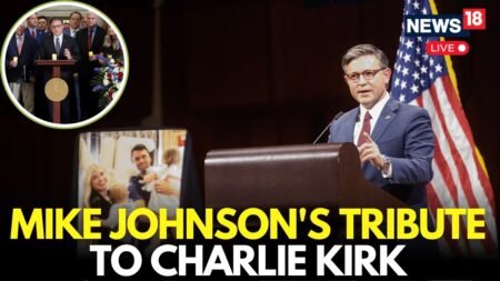 LIVE: U.S. Congress Holds Memorial Vigil for Charlie Kirk, Led by Speaker Johnson| US News | Trump