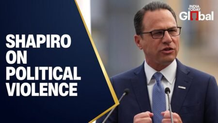LIVE: Governor Shapiro Addresses Political Violence in the U.S.