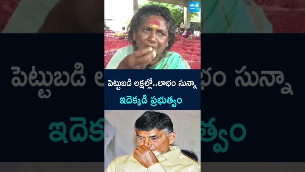 Women Farmer Comments on Chandrababu Govt | #ytshorts @SakshiTV Women Farmer Comments on Chandrababu Govt | #ytshorts @SakshiTV