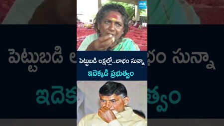 Women Farmer Comments on Chandrababu Govt | #ytshorts @SakshiTV Women Farmer Comments on Chandrababu Govt | #ytshorts @SakshiTV