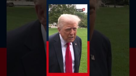 Trump Warns Reporter After Question On Business Activities | Donald Trump News | N18S #shorts