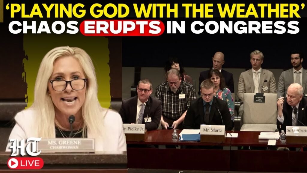 US Senate Live |  House Oversight Committee Holds Hearing on Weather Manipulation | Taylor Greene