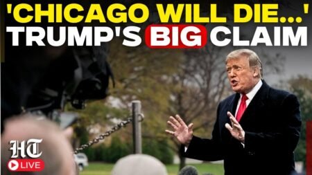 Donald Trump LIVE: US President Makes BIG CLAIM As He Departs For UK Visit | White House | US News