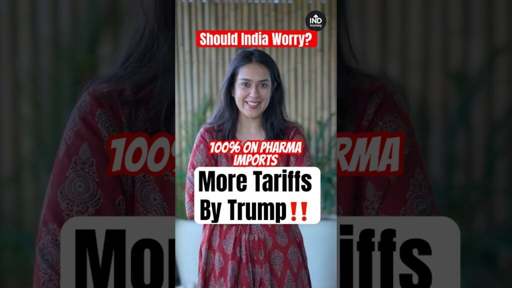 Trump’s 100% Pharma Tariffs: How Bad Is It? | INDIA-US Tariff News Explained | #shorts