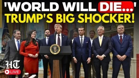 Donald Trump LIVE: Trump’s Stunning Announcement | Trump Latest News LIVE | US News | White House