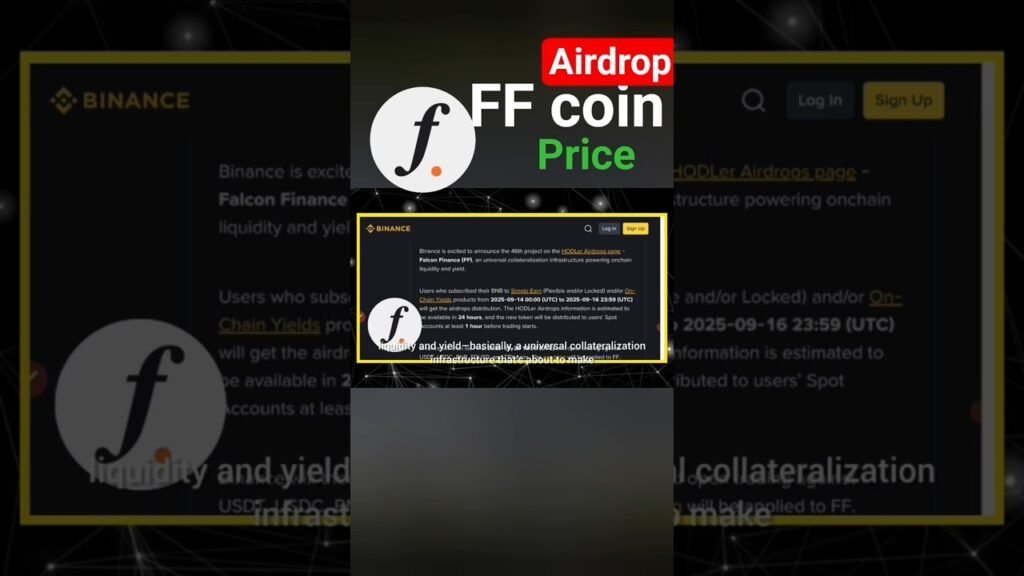 FF airdrop | binance new listing update | Falcon Finance crypto | ff coin | Falcon Finance airdrop
