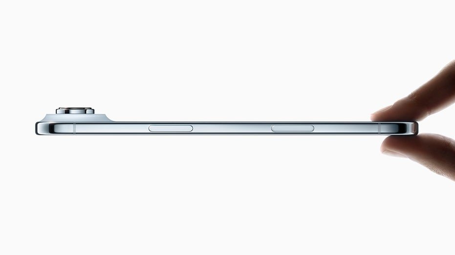Side view of new Apple iPhone Air