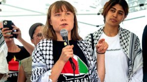 Greta Thunberg’s flotilla bombarded with Abba music after radios hijacked: report Greta Thunberg’s flotilla bombarded with Abba music after radios hijacked: report