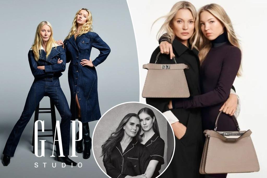 Don’t mind the age gap: Gwyneth and Apple are the latest mom-daughter celeb duo in starry ad campaigns Don’t mind the age gap: Gwyneth and Apple are the latest mom-daughter celeb duo in starry ad campaigns