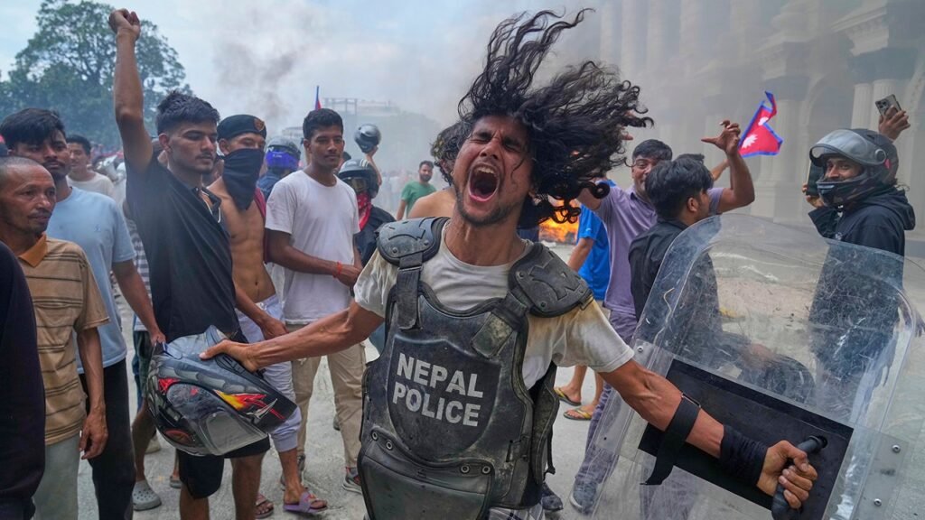 Violent Gen Z protests spiral with at least 19 killed in Nepal; video shows parliament building ablaze Violent Gen Z protests spiral with at least 19 killed in Nepal; video shows parliament building ablaze