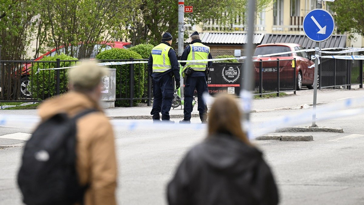 Sweden crime scene