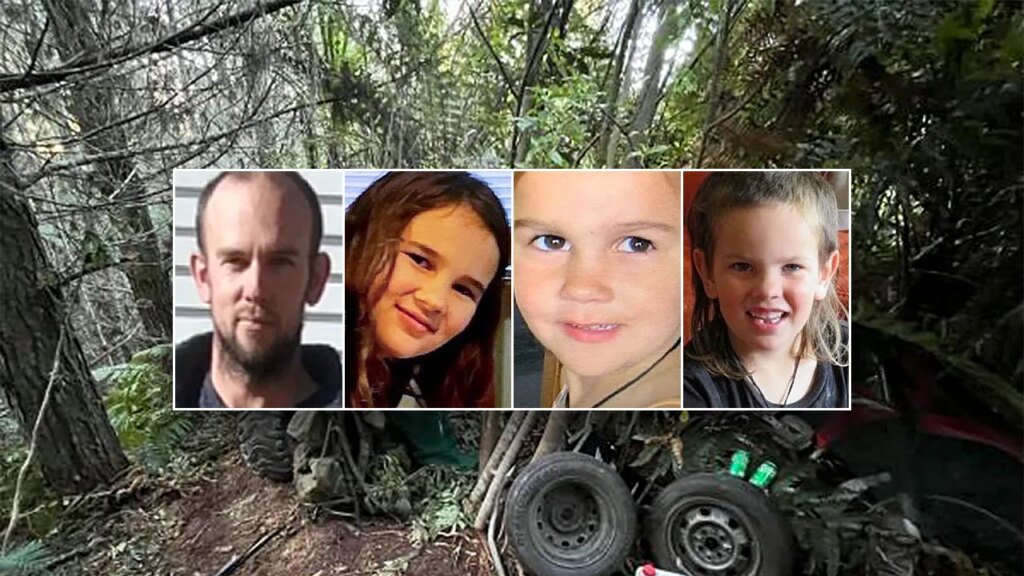 Fugitive dad who hid 3 children in the wilderness for nearly 4 years killed in police shootout Fugitive dad who hid 3 children in the wilderness for nearly 4 years killed in police shootout