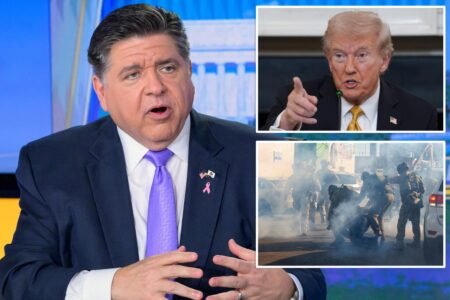 JB Pritzker accuses ICE of ‘racial profiling,’ defends comparing agents to Nazis