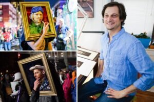 Exclusive | NYC artist dresses as a Van Gogh self-portrait every year for the Village Halloween Parade Exclusive | NYC artist dresses as a Van Gogh self-portrait every year for the Village Halloween Parade
