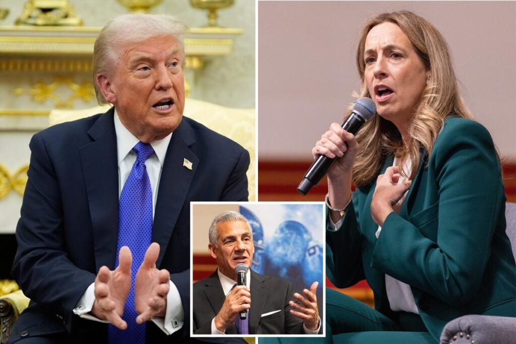 Trump slams ‘terrible’ Mikie Sherrill, urges NJ voters to back Jack Ciattarelli for governor Trump slams ‘terrible’ Mikie Sherrill, urges NJ voters to back Jack Ciattarelli for governor