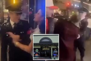 Bozo clad in full Nazi uniform breaks woman’s nose outside Georgia college bar and gets busted: report Bozo clad in full Nazi uniform breaks woman’s nose outside Georgia college bar and gets busted: report