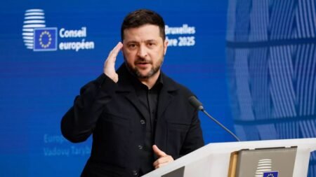 ‘More pressure on Russia. That’s the plan,’ Zelenskyy tells EU leaders