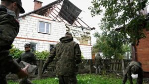 Object resembling a drone found in Poland, prompting an investigation Object resembling a drone found in Poland, prompting an investigation