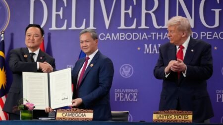 Trump presides over ‘historic’ agremment between Thailand and Cambodi