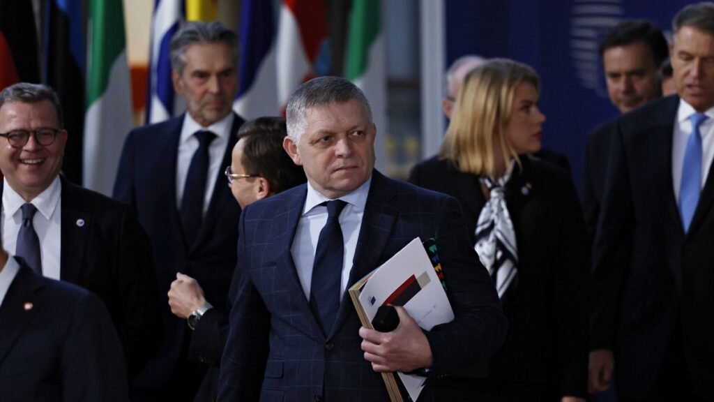 EU pushes Slovakia’s Fico to make him lift veto on Russia sanctions