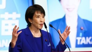 Japan poised for first female prime minister after ruling party elects Sanae Takaichi as new leader Japan poised for first female prime minister after ruling party elects Sanae Takaichi as new leader