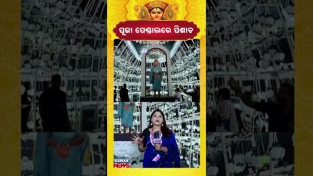 ପୂଜା ପେଣ୍ଡାଲରେ ପିଶାଚ | Durga Puja in Kolkata | Kanak News Shorts