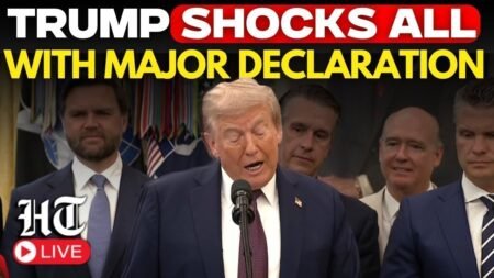 Donald Trump Speech LIVE | Trump Makes Very Big Announcement | Trump Latest News LIVE | US News LIVE