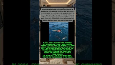 US News#غادر القرش وكذلك فعلت الدلافين. إنهم الحراس الحقيقيون للمحيط